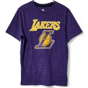 NBA Los Angeles Lakers basketball t shirt - purple